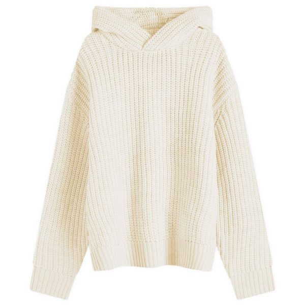 MKI Chunky Rib Knit Hoodie