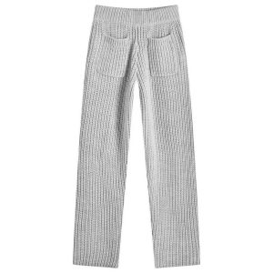 MKI Chunky Rib Knit Wide Leg Joggers