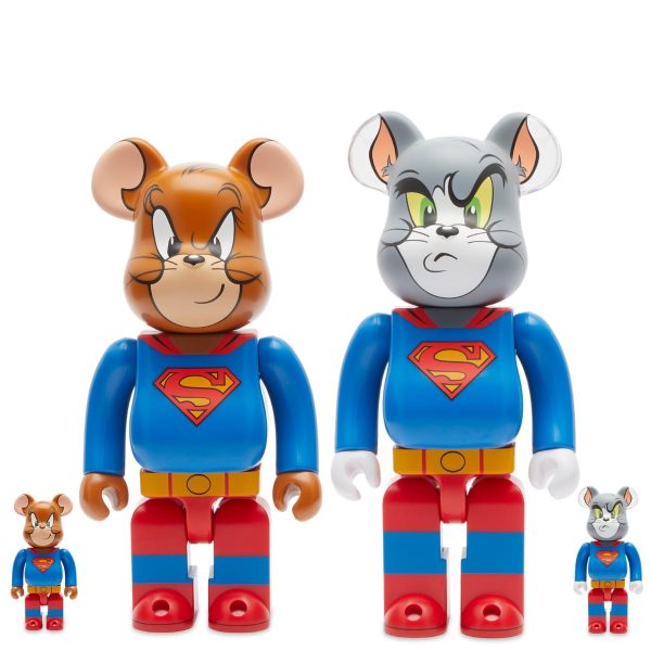 Medicom Be@rbrick Tom & Jerry as Superman