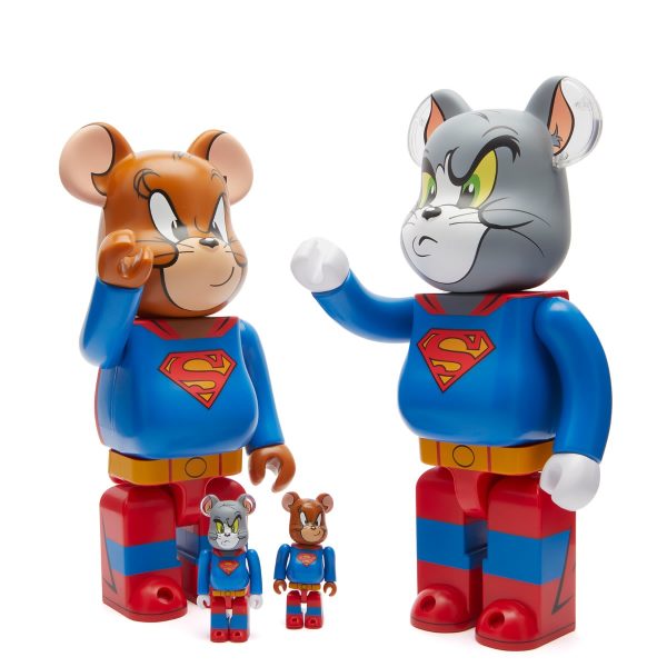 Medicom Be@rbrick Tom & Jerry as Superman