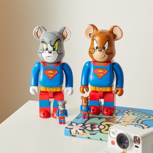 Medicom Be@rbrick Tom & Jerry as Superman