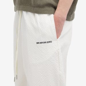 MKI Seersucker Drawstring Trousers