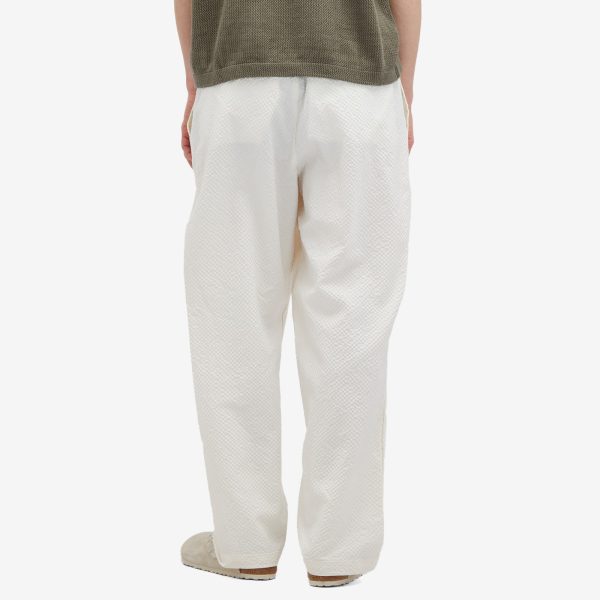 MKI Seersucker Drawstring Trousers