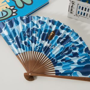 A Bathing Ape ABC Japanese Folding Fan