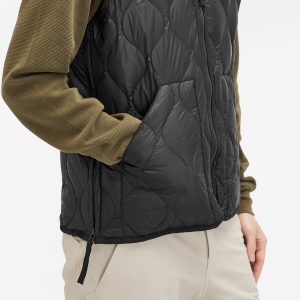 Taion Military V-Neck Zip Soft Shell Down Vest