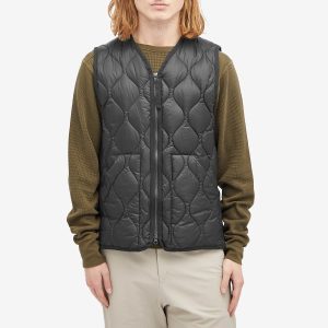 Taion Military V-Neck Zip Soft Shell Down Vest