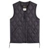 Taion Military V-Neck Zip Soft Shell Down Vest