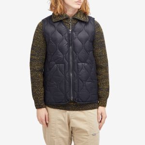 Taion Military V-Neck Zip Soft Shell Down Vest