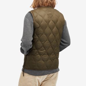 Taion Military V-Neck Zip Soft Shell Down Vest