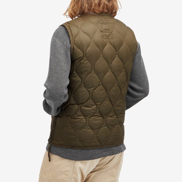 Taion Military V-Neck Zip Soft Shell Down Vest