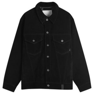 WTAPS 01 Synthetic Suede Trucker Jacket