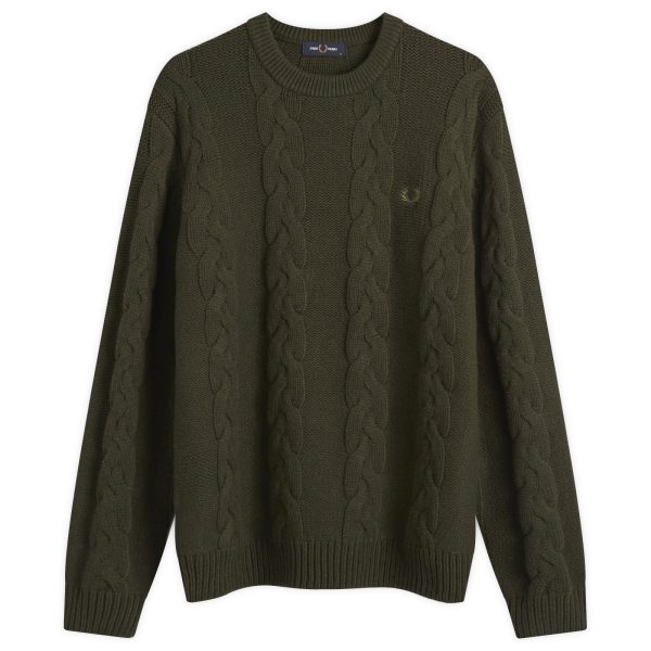 Fred Perry Chunky Cable Knit Jumper