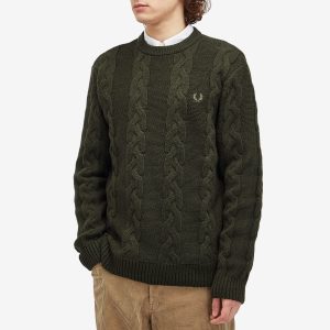 Fred Perry Chunky Cable Knit Jumper