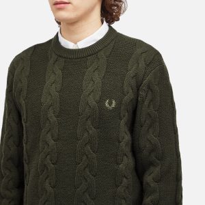 Fred Perry Chunky Cable Knit Jumper