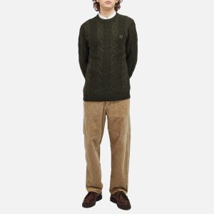 Fred Perry Chunky Cable Knit Jumper