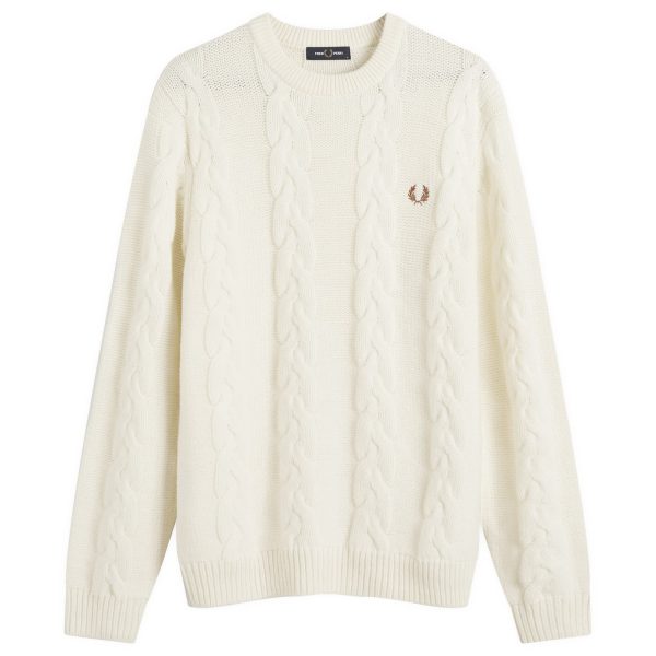 Fred Perry Chunky Cable Knit Jumper