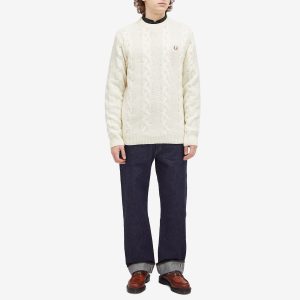 Fred Perry Chunky Cable Knit Jumper