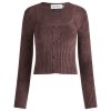 House Of Sunny The Lounge Rib Knit Top