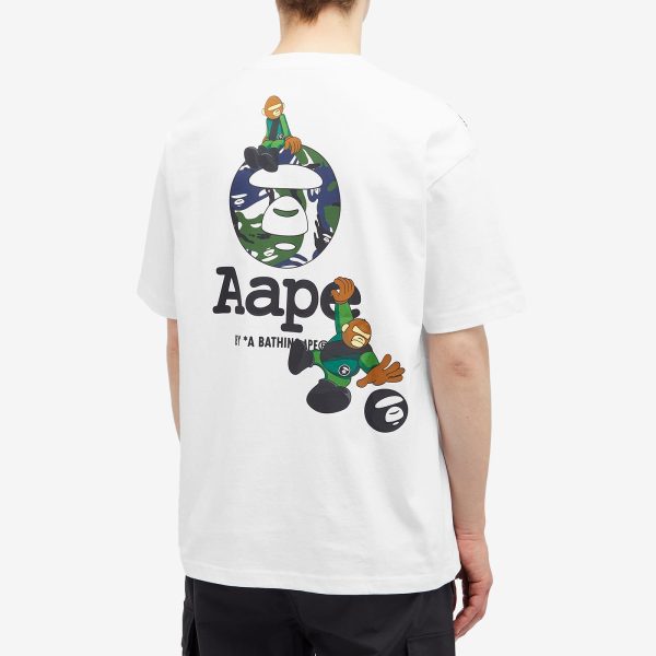 AAPE Planet Earth T-Shirt