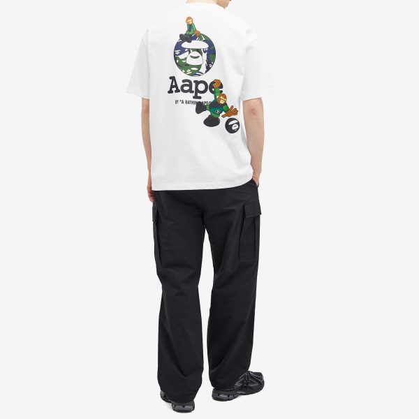 AAPE Planet Earth T-Shirt