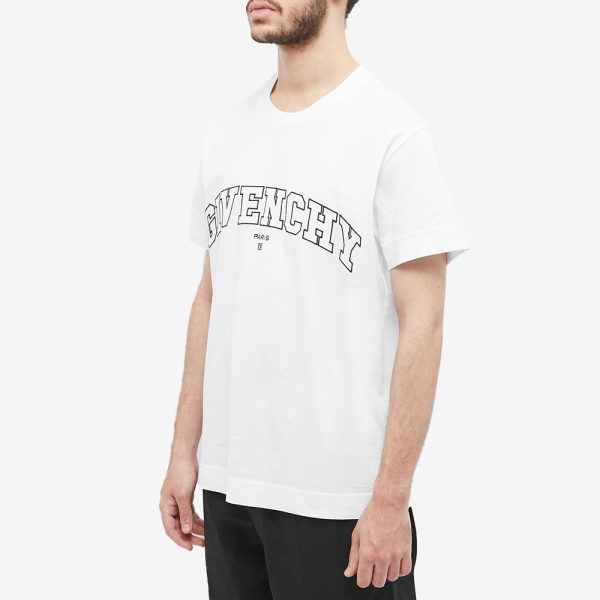 Givenchy College Embroidered Logo T-Shirt