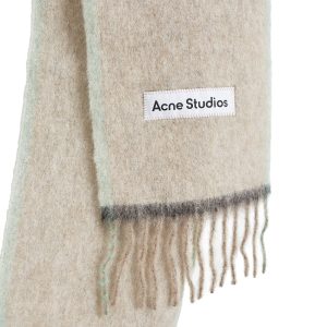 Acne Studios Vally Solid Logo Scarf