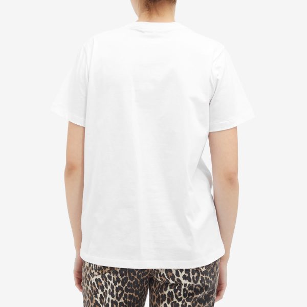 GANNI Leopard Relaxed T-Shirt