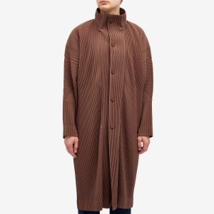 Homme Plissé Issey Miyake Pleated Long Jacket