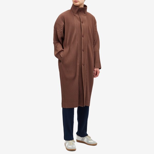 Homme Plissé Issey Miyake Pleated Long Jacket