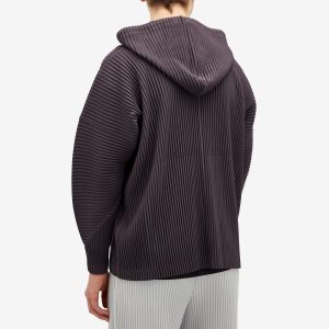 Homme Plissé Issey Miyake Pleated Popover Hoody