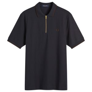 Fred Perry Pique Zip Polo