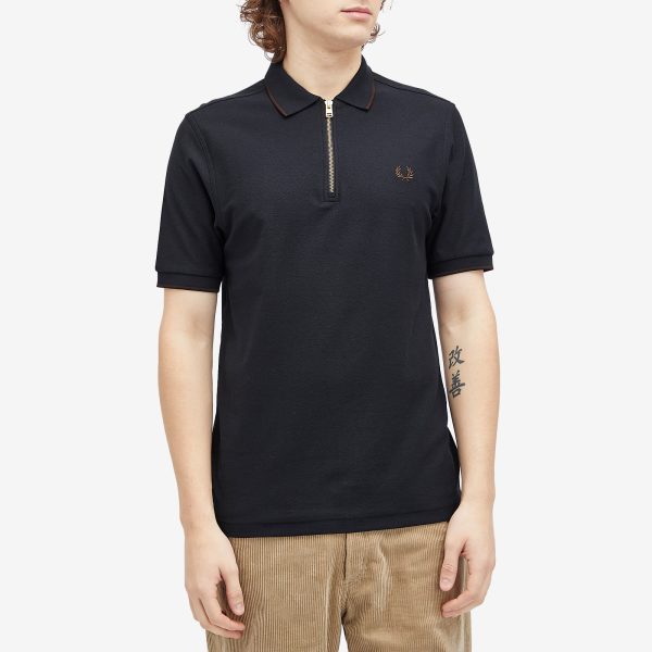 Fred Perry Pique Zip Polo