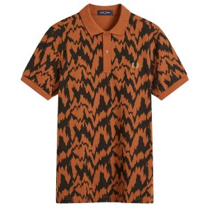 Fred Perry Animal Print Polo