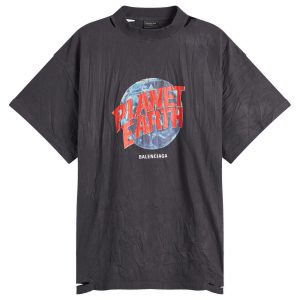 Balenciaga Planet Earth Oversized T-Shirt