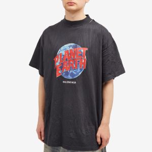 Balenciaga Planet Earth Oversized T-Shirt