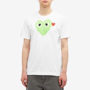 Comme des Garçons Play Red Heart Colour Heart T-Shirt