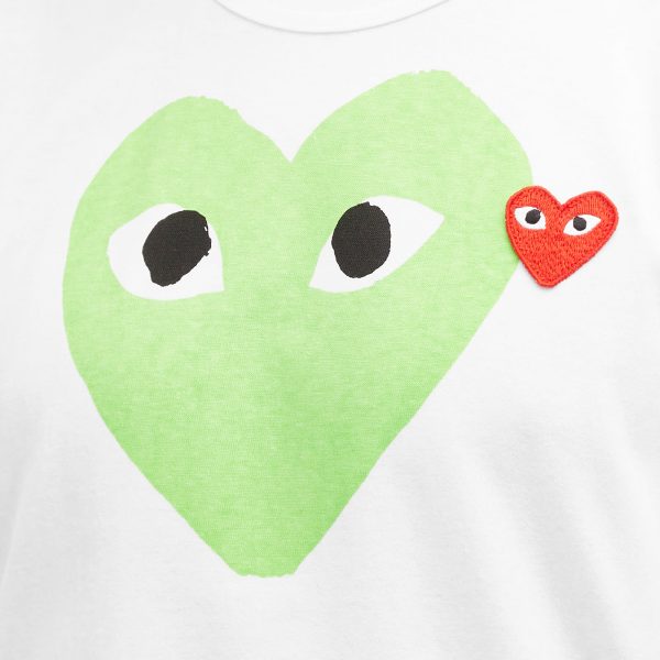 Comme des Garçons Play Red Heart Colour Heart T-Shirt