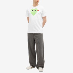 Comme des Garçons Play Red Heart Colour Heart T-Shirt