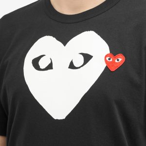 Comme des Garçons Play Double Heart Logo T-Shirt