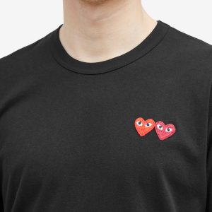 Comme des Garçons Play Double Heart T-Shirt