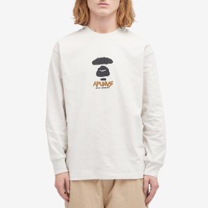 AAPE Snake Camo Graffiti Long Sleeve T-Shirt