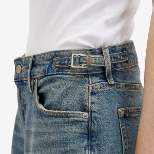 Good American Good Ease Adjustable Tab Baggy Jeans