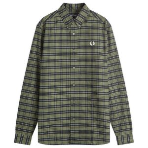 Fred Perry Brushed Tartan Oxford Shirt