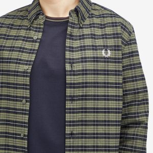 Fred Perry Brushed Tartan Oxford Shirt