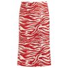 The Attico Zebra Print Mini Skirt