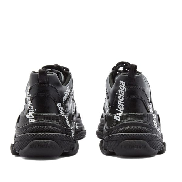 Balenciaga All Over Logo Triple S Sneaker