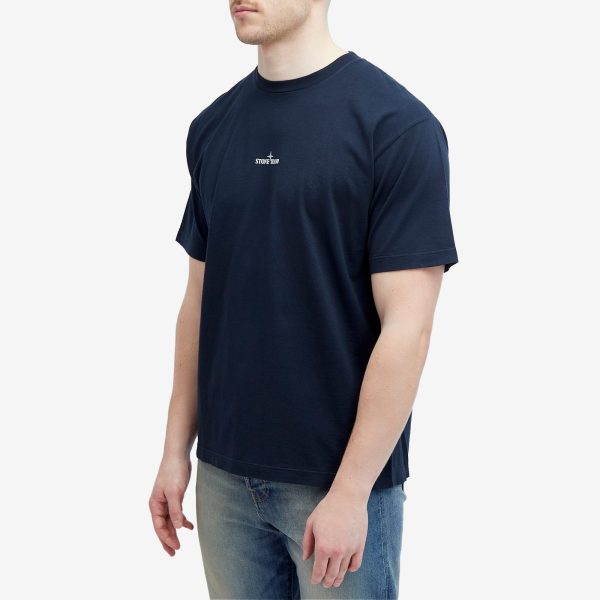 Stone Island Scratched Print T-Shirt