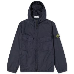 Stone Island Supima Cotton Twill Stretch-TC Hooded Jacket