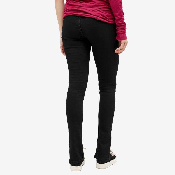 Rick Owens DRKSHDW Slit Front Legging Jeans