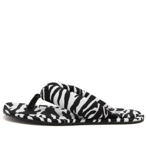 The Attico Zebra Print Sandals